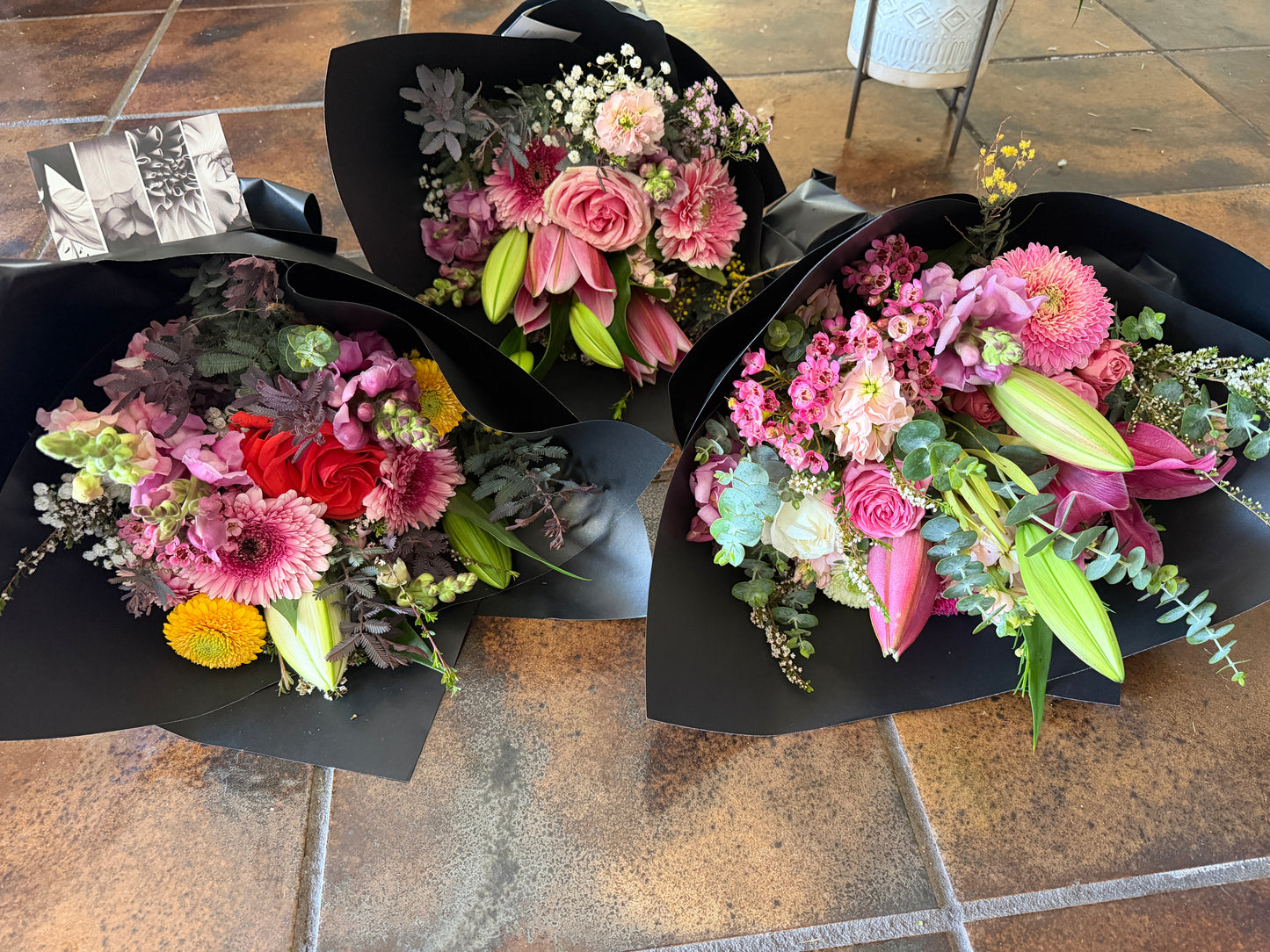 Beautiful scented seasonal bouquet