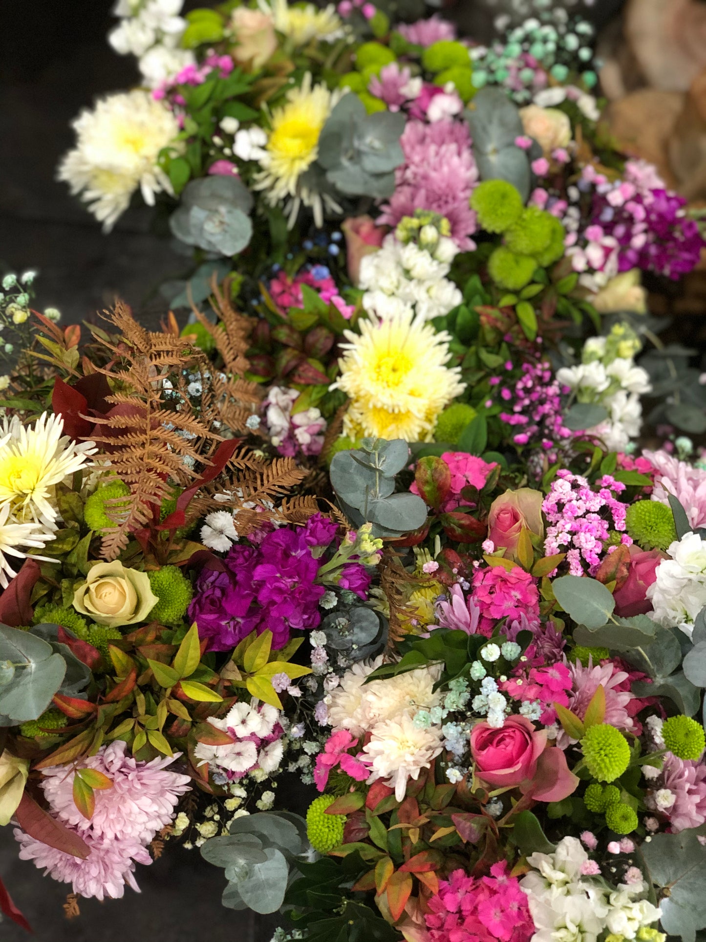 Mixed seasonal bouquet