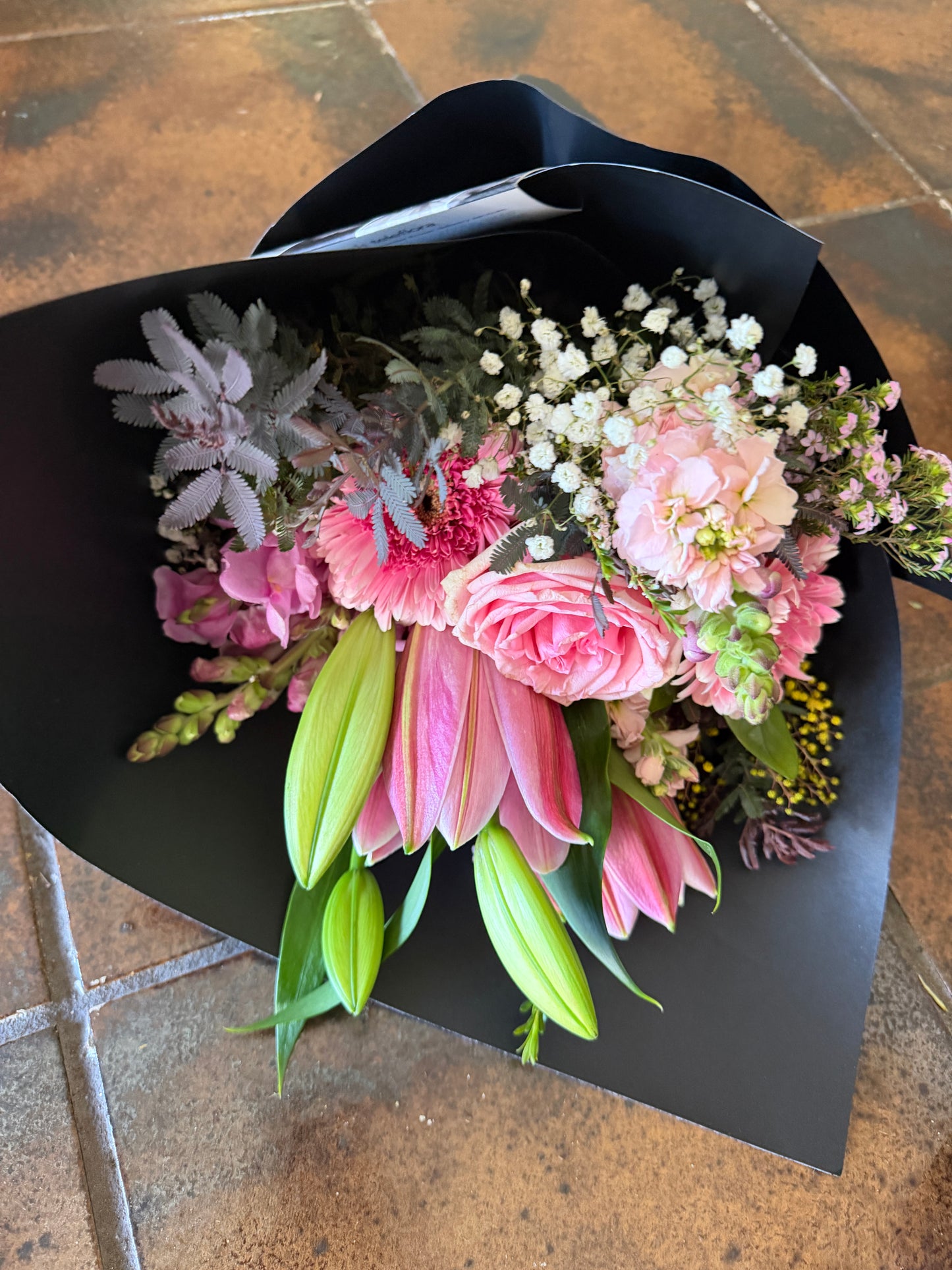 Beautiful scented seasonal bouquet