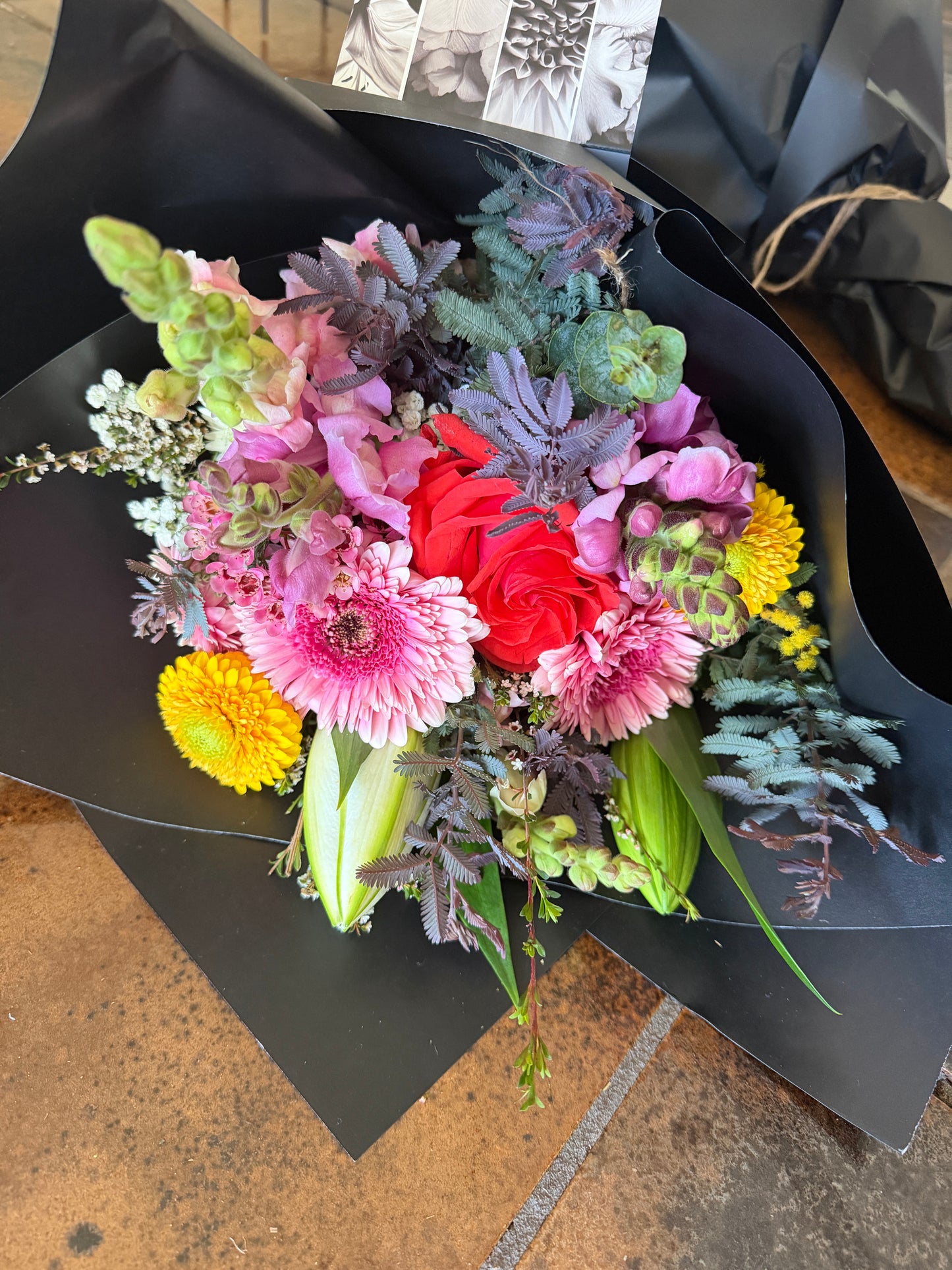 Beautiful scented seasonal bouquet