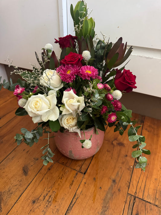 Pastel Ceramic Pot Arrangement