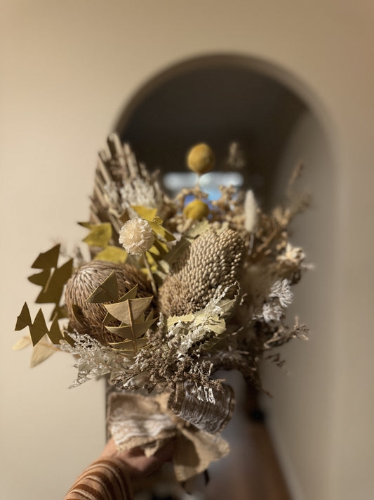 Dried Native Pot Arrangement 1